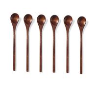 Buhdjfnke Spoon long spoon Coffee spoon stirring spoon Stirring spoon Long handle coffee spoon,Phoebe lacquer