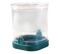 Buhdjfnke Stainless Steel Slicing Cup Fruit and Vegetable Speed Slicer with Push Plate Fruit Slicer Cup Slicer Cutters,D