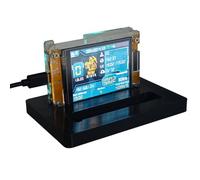 Buhdjfnke Stand Upgraded Harshrate Bitcoin 1000KH/S + 2 Slots Crypto Solo Lottery Miner 2.8 Inch Smart Display