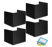 Buhdjfnke Student Desk Dividers - Waterproof Plastic Learning Bucket Dividers, Classroom Folders Teacher Supplies Easy-to-Clean