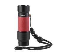 Buhdjfnke Telescope 8x25 Full Metal Monoculars Mini Portable Binoculars for Travel Opera Theater Museum Camping