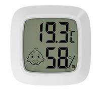 Buhdjfnke Temperature and Humidity Sensor LCD Digital Display with Smart Life Thermometer Hygrometer Home Indoor