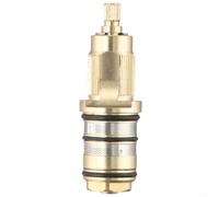 Buhdjfnke Thermostatic Shower Valve,Thermostatic Spool,Brass Replacement Thermostatic Shower Mixer Valves Bar Repair Kits