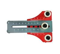 Buhdjfnke Thin Rip Jig,Table Saw Jig Guide,Adjustable Narrow Strip Repetitive Cutting Tools,for 3/4 Inch X 3/8inch Slots Table Saw