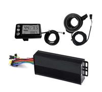 Buhdjfnke Three Mode Ebike Sine Wave Controller 36V/48V/52V 40A with S866 LCD Display SM Connector for 2000W Ebike