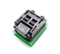 Buhdjfnke TQFP32 QFP32 TO DIP32 IC Programmer Adapter Chip Test Socket Burning Socket Integrated Circuits