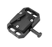 Buhdjfnke Universal V Mount Battery Plate Battery Power Adapter Mount Base with Multiple 1/4inch Threaded Holes for Easy Setsup