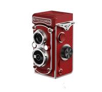 Buhdjfnke Vintage Mini Digital Camera with Flash Dual Lens 5MP 1080P FHD Video Vlogging Portable Retro Camera