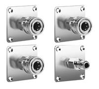 Buhdjfnke Wall Mount Pressure Washer Holder Foam Cannon Mount 1/4" Quick Connect Automatic Foam Cannon Mount Pressure Washer Accessories