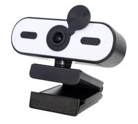 Buhdjfnke Webcam 2K Mini for PC Laptop USB Autofocus Web Camera, Noise-Reducing Mic, Privacy Cover, Portable for Streaming