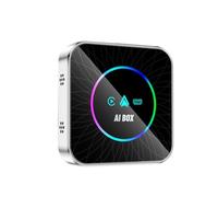 Buhdjfnke Wireless Carplay/Android Box Android 13 AI System Bluetooth WiFi Support for Android Auto Carplay/Split-Screen Interaction 2+16G