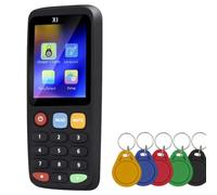Buhdjfnke X7 RFID Smart Chip NFC Decoder Duplicator Reader Writer+5XUID Keychain Tag Copier 125KHz 13.56MHz Badge Token Clone Card