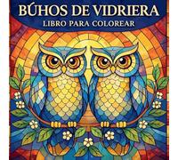 Búhos de Vidriera - Libro para Colorear
