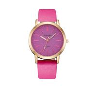 BUhuiBabubu Women's Watch Minimalist Quartz Analogue Wristwatch Comfortable PU Leather Strap Rose Gold Case Frosted Dial Ladies Fashion Casual Dress Watches Gifts,G,u27k