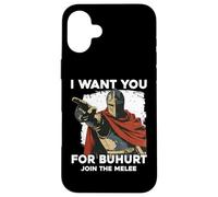 Buhurt Krieger Propaganda - Ritterturnier Tjost HEMA Buhurt Case for iPhone 16 Plus