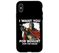 Buhurt Krieger Propaganda - Ritterturnier Tjost HEMA Buhurt Case for iPhone X/XS