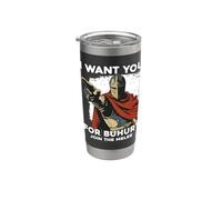 Buhurt Krieger Propaganda - Ritterturnier Tjost Hema Buhurt Stainless Steel Insulated Tumbler