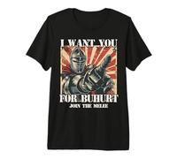 Buhurt Legion - Fighters in the Armor Bouhourt T Hema LARP Premium T-Shirt