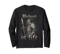 Buhurt Plate Armor Jousting Buhurt Warrior Long Sleeve T-Shirt
