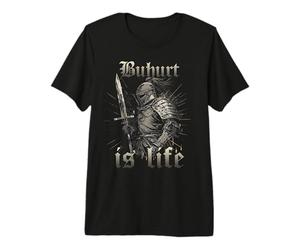 Buhurt Plate Armor Jousting Buhurt Warrior Premium T-Shirt