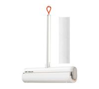 Buhygn Floor Lint Roller, Extra Sticky Design, 40 X 24 Cm, Floor Lint Ro Ller Long Handle, Swivel L Int Roller, Compact & Portable, for Dog, Cat, Couch, Bed, Clothes, Carpet, Car, Laundry