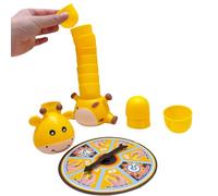 Buhygn Giraffe Stacking Toys Set - Fun Interactive Giraffe Kindergarten Activities | Balance Challenge Stacking Cups - for Classroom School Preschool Elementary Party Activities Morning Leisure Home