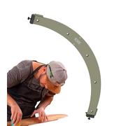 Buhygn Inside Outside Corner Large Arc Mold, Large Precise Router Templates, Internal and External Lightweight Routing Trimming Tool for Home Projects