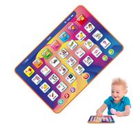 Buhygn Learning Tablet for Kids,Alphabet Spelling Toy with Music | Early Development Tablet Toy | for Preschoolers Boys Girls Homeschooling Daycare Centers Travel School Birthday Holiday Playroom Home