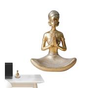 Buhygn Yoga Statues Figurines Modern Resin Decoration Table Centerpiece