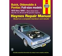 Buick, Oldsmobile & Pontiac full-size RWD petrol (1970-1990) Haynes Repair Manual (USA)