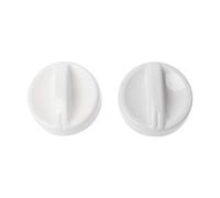 BUIDI 2Pieces Universal Microwave Oven Plastic Spool Rotary Knob Timer Control Switch New