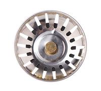 BUIDI Kitchen Stainless Steel Basin Drain Dopant Sink Strainer Basket Waste Filter Bathroom and kitchen home improvement equipment, electrical appliances, hardware, plumbing
