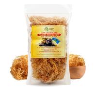 BUIE Golden Irish Sea Moss 56g, Raw & Wildcrafted, Makes 30+ oz Gel | 90+ essential minerals incl. iodine, zinc & potassium; St. Lucia harvest, sun dried, no additives; blend into smoothies