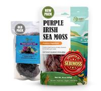 BUIE Purple Irish Sea Moss 16oz, Raw & Wildcrafted, Makes 240+ oz Gel