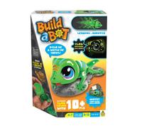 Build-a-Bot: Glow Gecko | Build Your Own Interactive Pet Gecko | Easy Click 'n' Create System | 20+ Piece STEM Robot Kit for Kids | For Ages 4+, Green