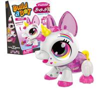 Build-a-Bot: Unicorn | Build Your Own Interactive Pet Unicorn | Easy Click 'n' Create System | 20+ Piece STEM Robot Kit for Kids | For Ages 4+
