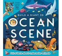 Build a Giant 3D: Ocean Scene: (Sea Life Book and Model Set for Kids)