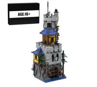 Build a Legendary Fortress with MOC-182111 Medieval Black Falcon Castle Assembly Toy Building Blocks Set (966 PCS) - Perfect for Creative Play and Imaginative Adventures-2024 Xmas Gifts