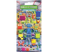 Build-A-Robot Chunky Reusable Craft Stickers | Perfect for Craft Activities for Children and Adults | Reusable on Non-Porous Surfaces