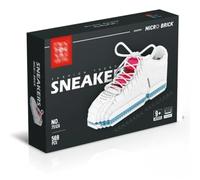 Build a Sneaker - Stackable Bricks | Full Model Set - High Tops - Mid Tops & Trainers | 569pcs Gift Set (#3 Design)