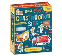 Build and Play Construction Site: Book and Play Set with 32 Construction Site Models to Make