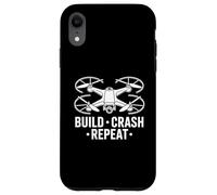 Build Crash Repeat Drone Life Case for iPhone XR