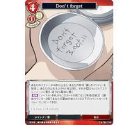 Build Divide TCG FA-TB1-71N Don't forget (N Normal) Tie Up Fullmetal ALCHEMIST