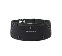 Build & Fitness LITEBELT Adjustable Zipper Running Belt - Light, Reflective, Waist Belt. YKK Zip Phone Holder, 4 Top Access Pockets for Gels, Water Bottle & Key Clip - Running, Jogging & Walking