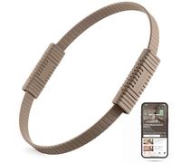 Build & Fitness Pilates Ring - 13.5 inch Magic Circle for Toning Thighs, Core, and Arms - Lightweight, Durable Silicone & Fiberglass Construction for Modern Home, Studio & Travel Workouts, Mocha