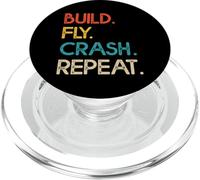 Build Fly Crash Repeat PopSockets PopGrip for MagSafe