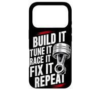Build It Tune It Race It Fix It Repeat Case for iPhone 17 Pro