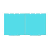 Build Plate For Snapmaker U1 Compatible With PLA PETG Cool Bed OMG Cold Plate Unmatched First Layer Adhesion U1 Color Printer Accessories(1PCS)