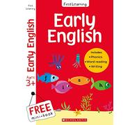 Build Strong Early English Foundations At Home: A preschool activity book for ages 3-5