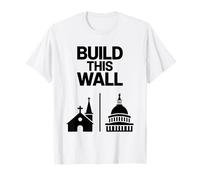 Build This Wall Separation of Church and State T-Shirt
